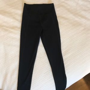 Girlfriend Collective Size Medium Black Leggings